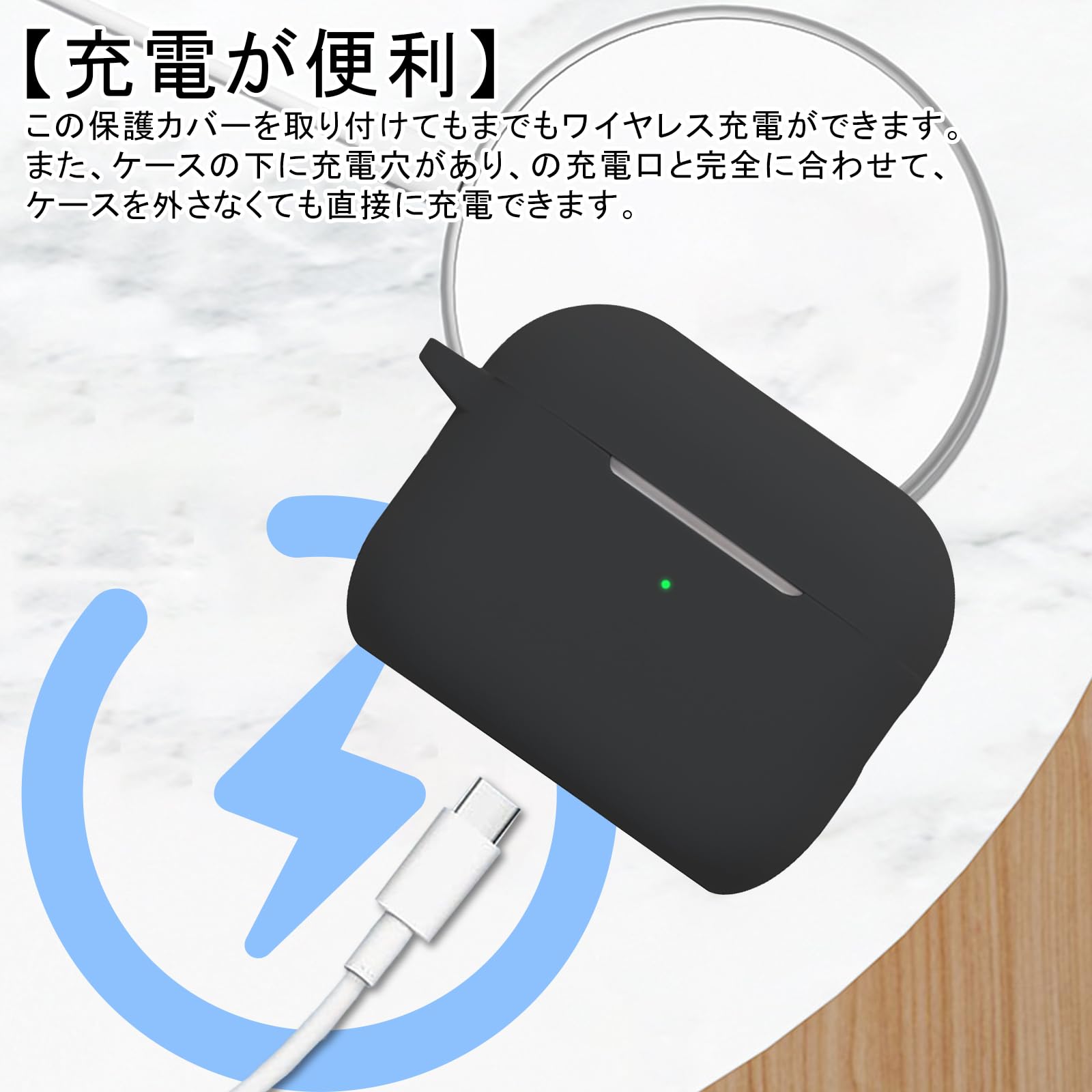 Amazon | PRODELI For AirPods Pro 3 専用 ケース カバー 耐衝撃 キズ